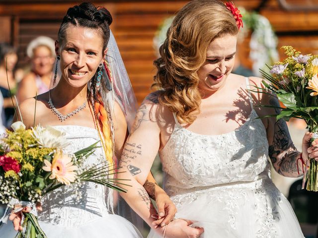 Veronica and Jamie&apos;s wedding in Bragg Creek, Alberta 2