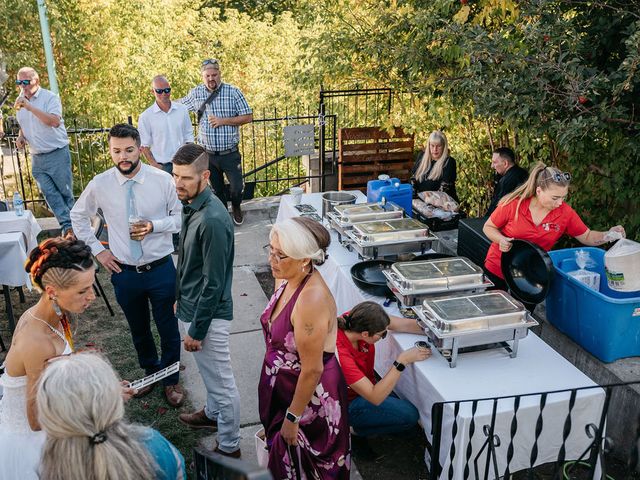 Veronica and Jamie's wedding in Bragg Creek, Alberta 46