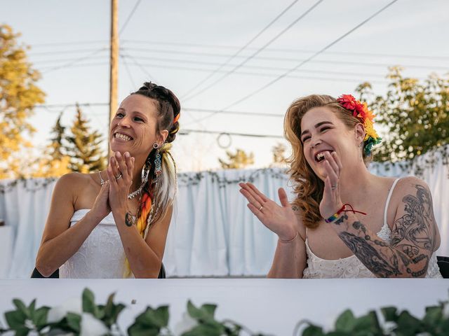 Veronica and Jamie's wedding in Bragg Creek, Alberta 52