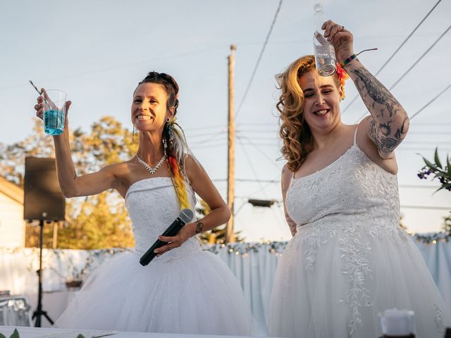 Veronica and Jamie&apos;s wedding in Bragg Creek, Alberta 54