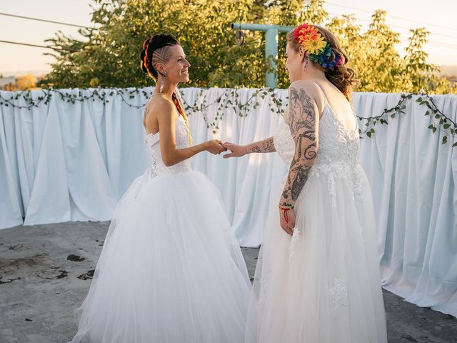Veronica and Jamie's wedding in Bragg Creek, Alberta 55