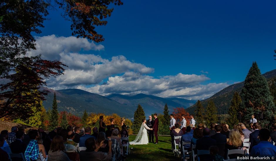 Clayton and Brittany's wedding in Nelson, British Columbia