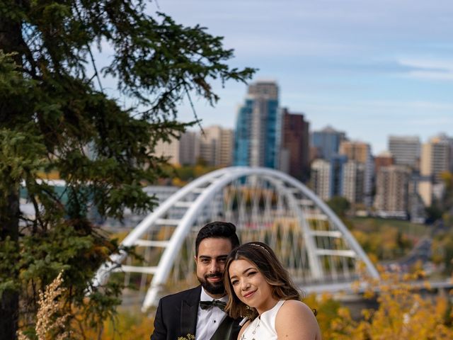 Friday and Diego&apos;s wedding in Edmonton, Alberta 41
