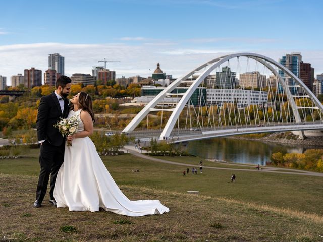 Friday and Diego&apos;s wedding in Edmonton, Alberta 49
