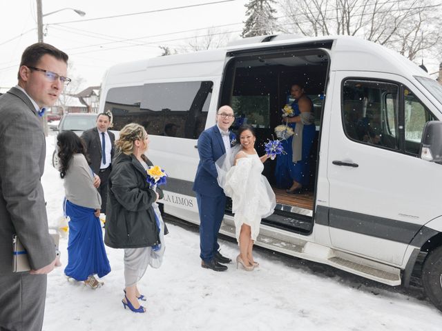 Travis and Reia&apos;s wedding in Toronto, Ontario 4