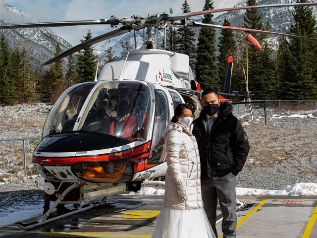 Dave and Minette&apos;s wedding in Canmore, Alberta 3