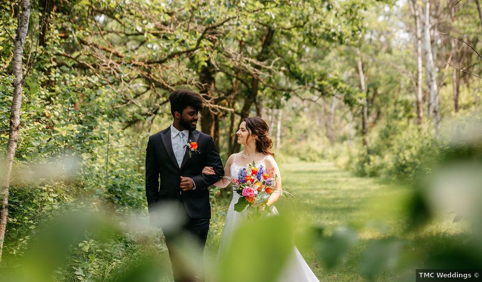 Oghenekome and Aletta's wedding in East Selkirk, Manitoba