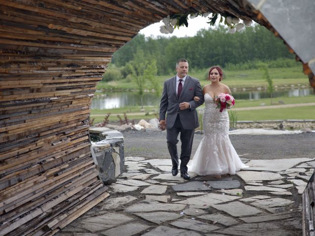 Kara and Levi&apos;s wedding in Tofield, Alberta 6
