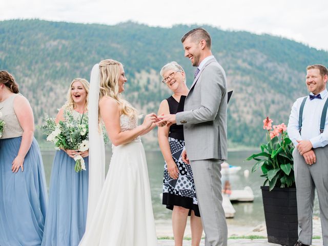 Kevin and Bobbi&apos;s wedding in Chase, British Columbia 23