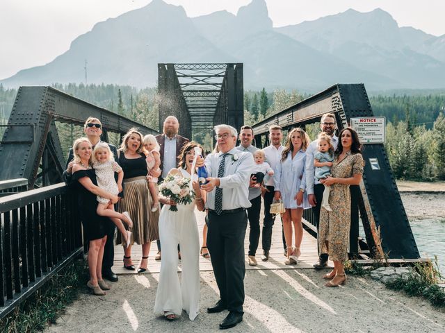 Don and Bernice&apos;s wedding in Canmore, Alberta 1