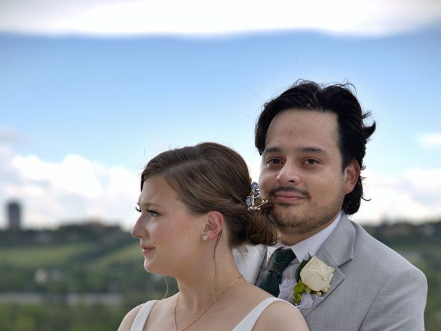 Andres and Alyssa's wedding in Edmonton, Alberta 1