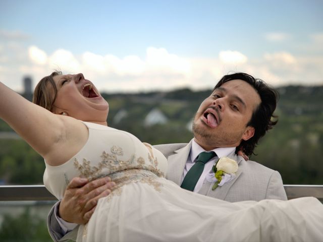 Andres and Alyssa's wedding in Edmonton, Alberta 14