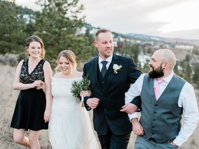 Tyrone and Alana&apos;s wedding in Kamloops, British Columbia 36