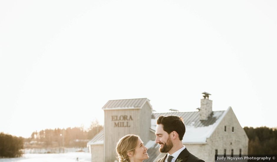 Elias and Kyrie's wedding in Elora, Ontario