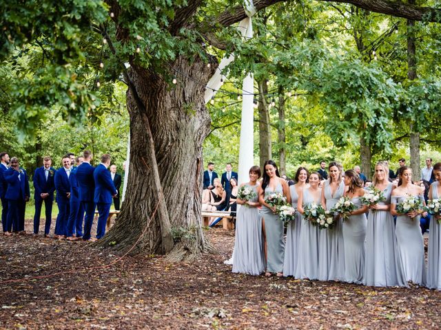 Rachael and Rob&apos;s wedding in Kerwood, Ontario 61