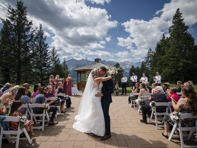 Ryan and Kayla&apos;s wedding in Canmore, Alberta 46