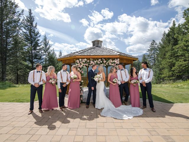 Ryan and Kayla&apos;s wedding in Canmore, Alberta 50