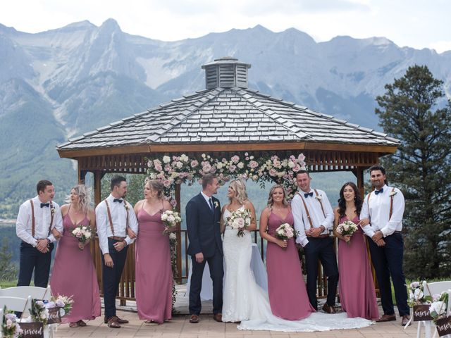Ryan and Kayla&apos;s wedding in Canmore, Alberta 53