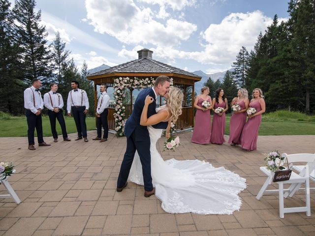 Ryan and Kayla&apos;s wedding in Canmore, Alberta 56