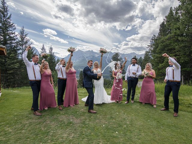 Ryan and Kayla&apos;s wedding in Canmore, Alberta 65