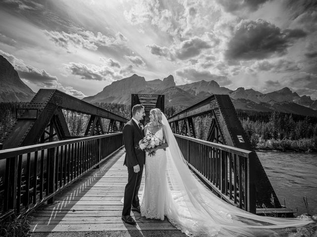 Ryan and Kayla&apos;s wedding in Canmore, Alberta 70