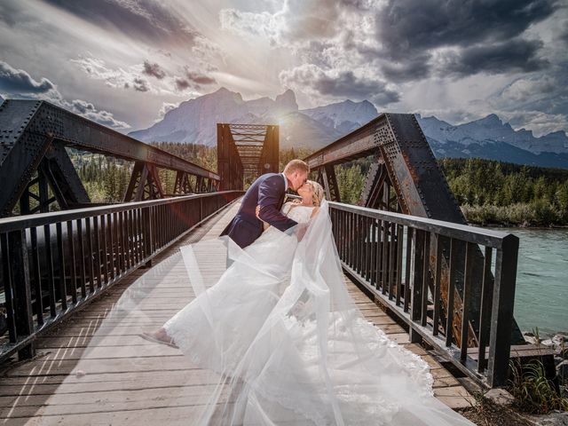 Ryan and Kayla&apos;s wedding in Canmore, Alberta 73