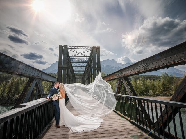 Ryan and Kayla&apos;s wedding in Canmore, Alberta 83