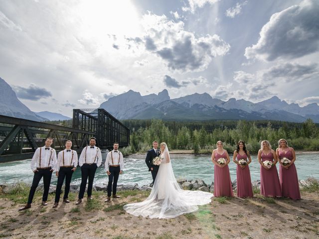 Ryan and Kayla&apos;s wedding in Canmore, Alberta 90