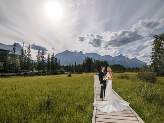 Ryan and Kayla&apos;s wedding in Canmore, Alberta 101