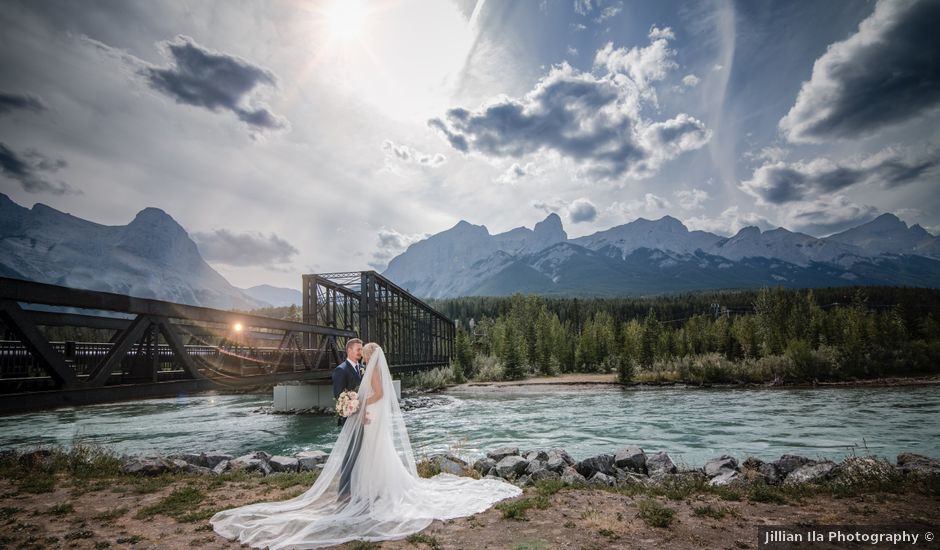 Ryan and Kayla's wedding in Canmore, Alberta