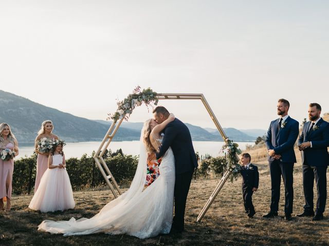 Jim and Jen's wedding in Penticton, British Columbia 1