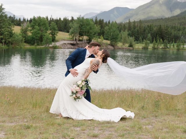Cole and Kayla's wedding in Canmore, Alberta 2