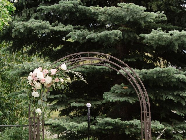 Cole and Kayla's wedding in Canmore, Alberta 8