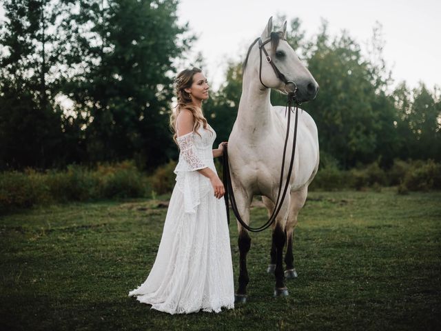 Matthew  and Jordie &apos;s wedding in Little Smoky, Alberta 12