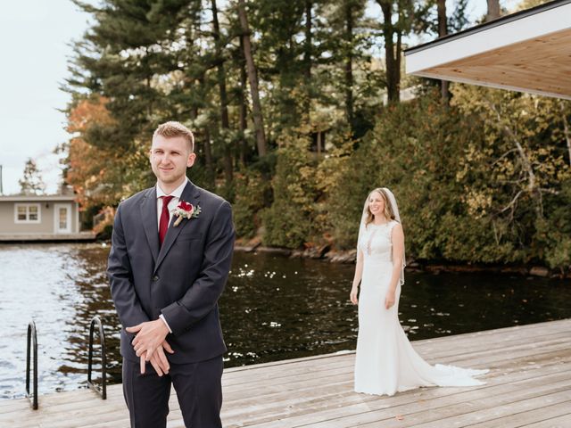 Brandon and Tanya&apos;s wedding in Huntsville, Ontario 9