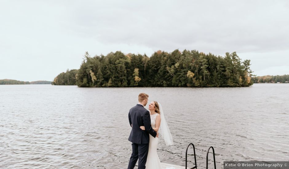 Brandon and Tanya's wedding in Huntsville, Ontario