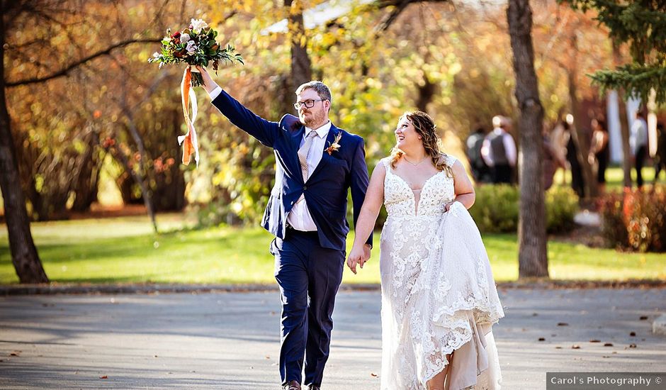 Ryan and Kelsey's wedding in Regina, Saskatchewan