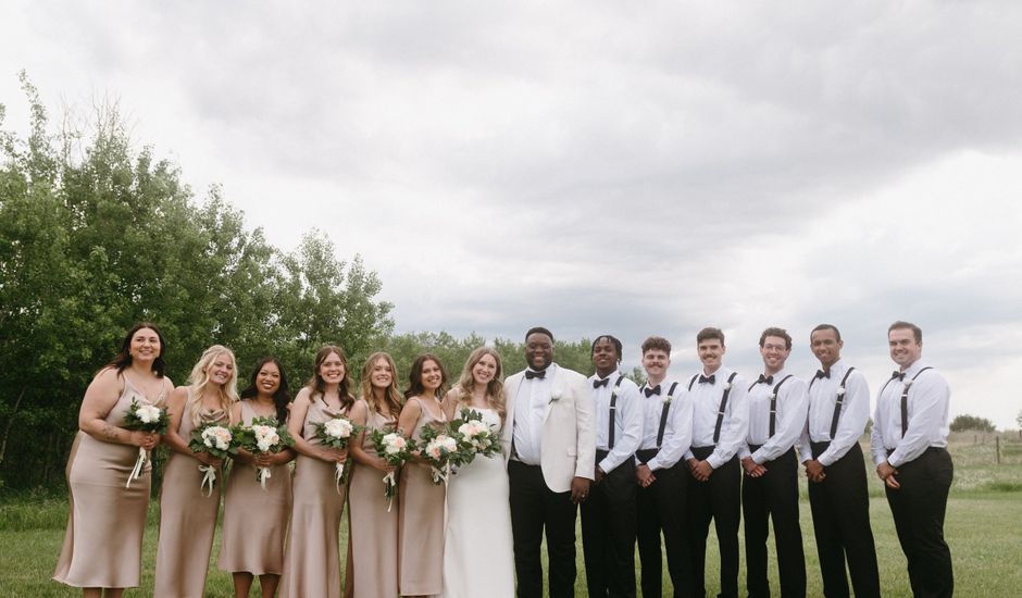 Alex and Rebecca's wedding in Regina, Saskatchewan