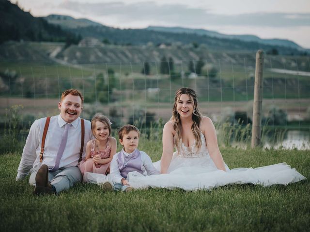 Ana and Sam's wedding in Monte Creek, British Columbia 1