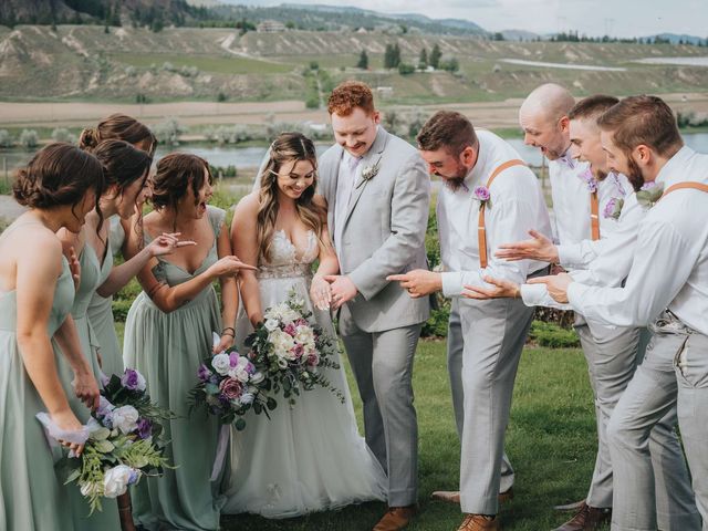Ana and Sam's wedding in Monte Creek, British Columbia 7