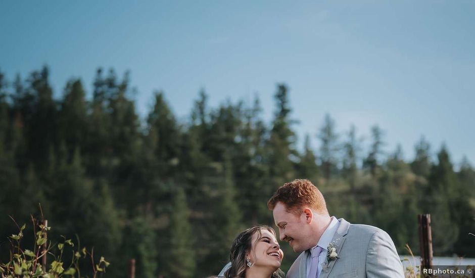 Ana and Sam's wedding in Monte Creek, British Columbia