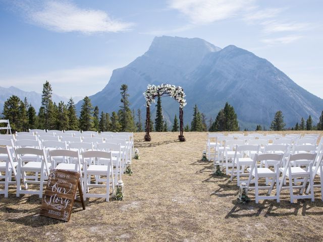 Benjamin and Katrina&apos;s wedding in Banff, Alberta 12