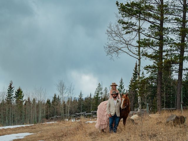 Riley and Ciara&apos;s wedding in Cochrane, Alberta 11