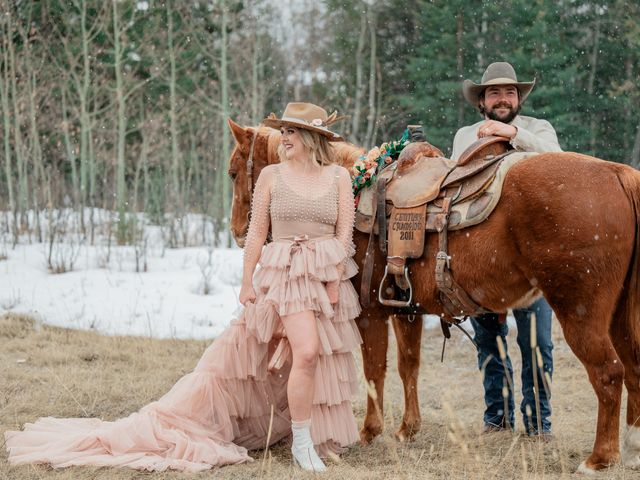 Riley and Ciara&apos;s wedding in Cochrane, Alberta 25