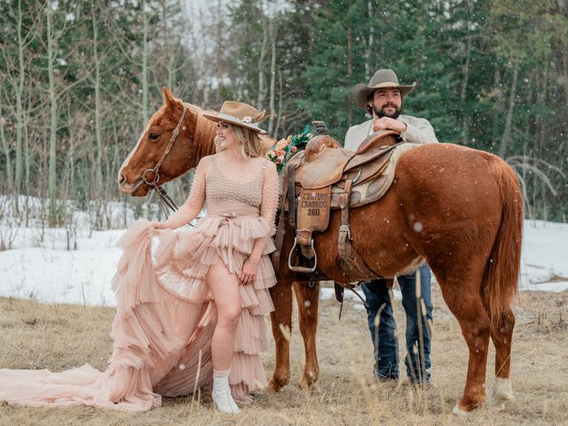 Riley and Ciara&apos;s wedding in Cochrane, Alberta 26