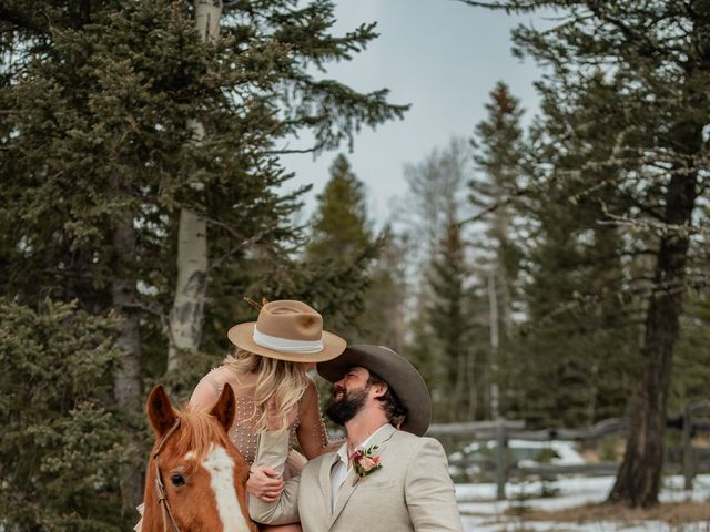 Riley and Ciara&apos;s wedding in Cochrane, Alberta 39