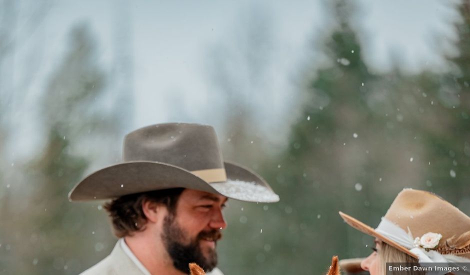 Riley and Ciara's wedding in Cochrane, Alberta