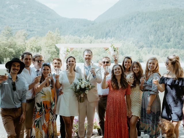 Rich and Elé&apos;s wedding in Squamish, British Columbia 19