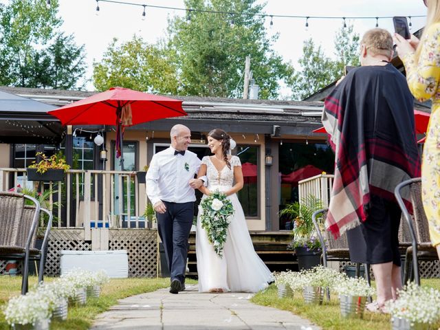 Cory and Danielle&apos;s wedding in Sainte-Adele, Quebec 24