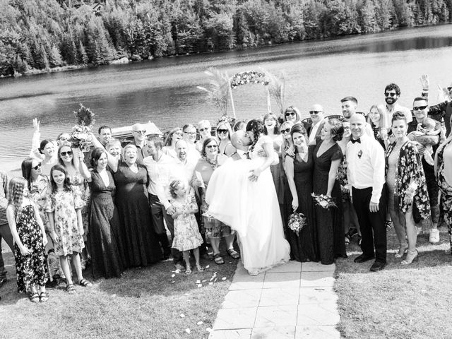 Cory and Danielle&apos;s wedding in Sainte-Adele, Quebec 41